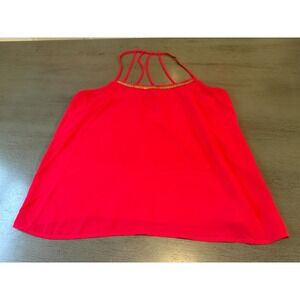 red STOOSH tank top shirt size